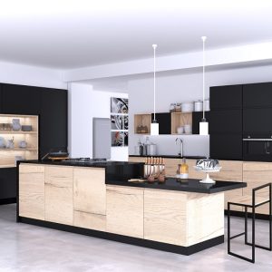 Puerta de cocina Palma Touch Seda